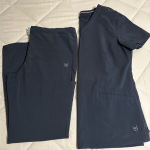 Women's Gray Scrub Sets
